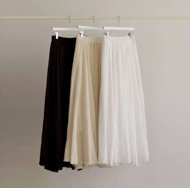 （現貨+預購）唯美涼感鬆緊A字長裙 飄逸感散裙 傘裙,仙女,長裙,飄逸,半裙