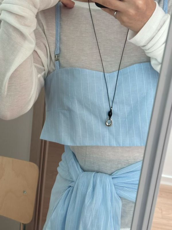 【界線之繫 Borderline Thread】 不規則金屬吊墜黑繩長項鏈 可調節長 細繩項鍊,可調節項鍊,墜飾項鍊,金屬墜飾,黑繩