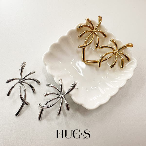 流光煙火耳扣 316鋼飾 