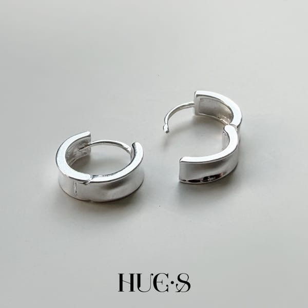 無懼個性極簡耳環 S925純銀 