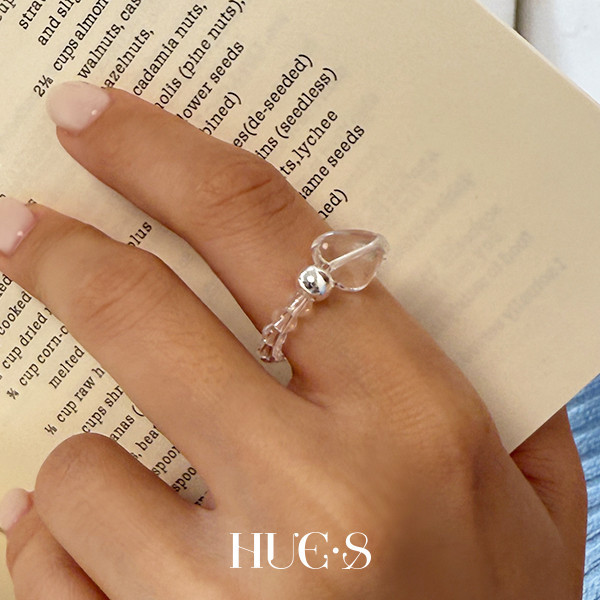 清透白水晶戒指 S925純銀 