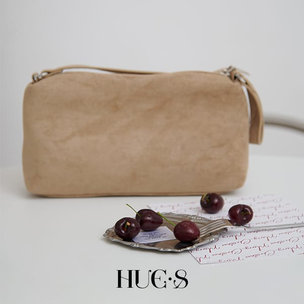 個性麂皮絨布肩背手提兩用包 