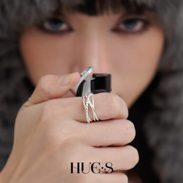 交織圓舞曲開口戒 S925純銀 