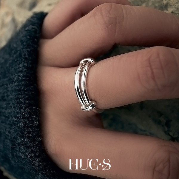 推拉環可調式戒指 S925純銀 
