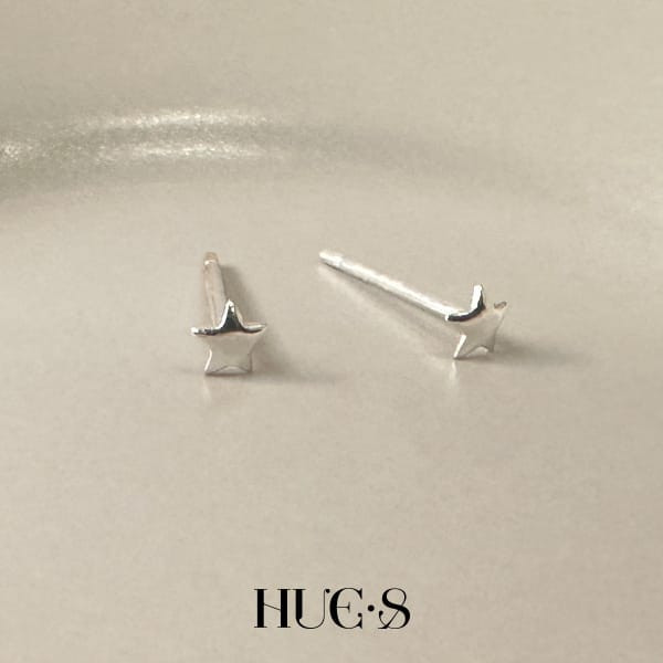 迷你星星養耳針 S925純銀 