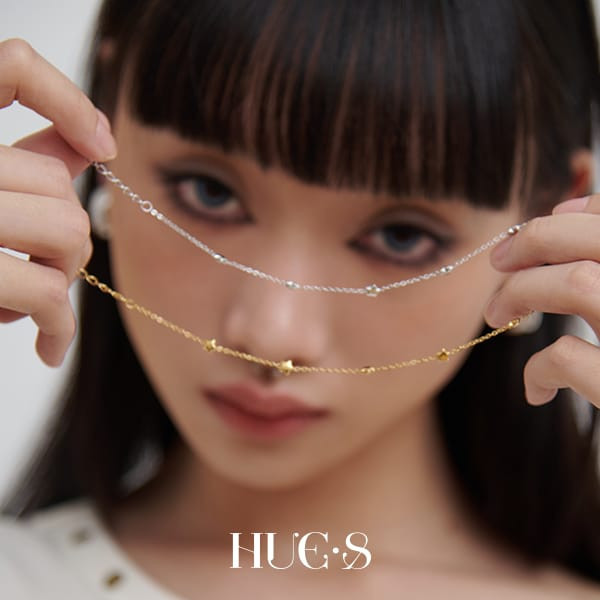 星辰圍繞疊戴手環 316鋼飾 