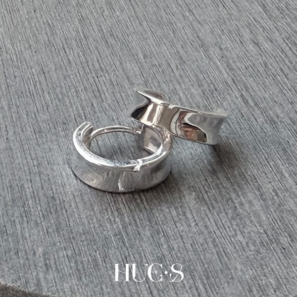 無懼個性極簡耳環 S925純銀 