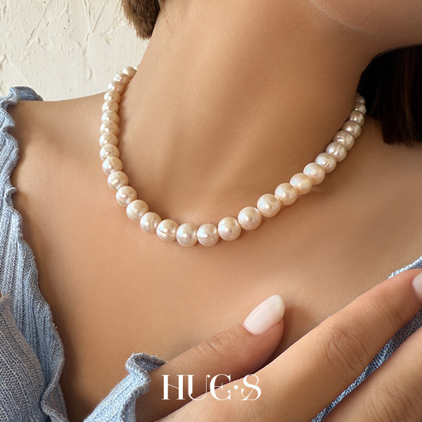 氣質淡水珍珠項鍊 S925純銀 