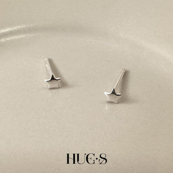 迷你星星養耳針 S925純銀 