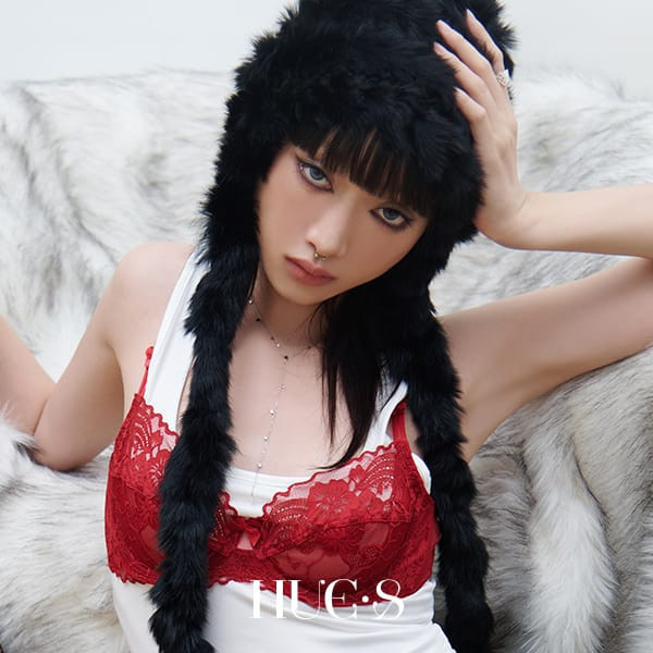 韓系保暖仿毛百搭茸茸帽 