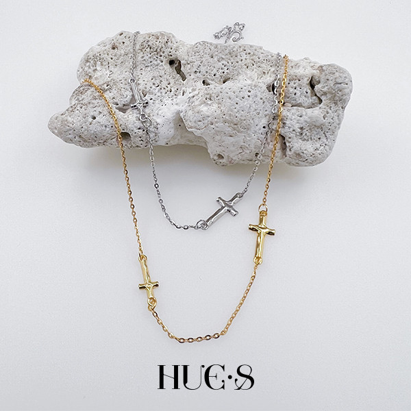 簡約十字架項鍊 S925純銀 