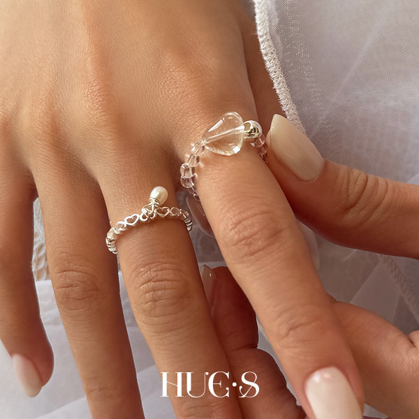 清透白水晶戒指 S925純銀 