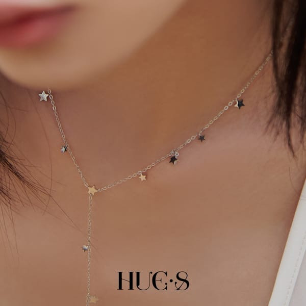 星星韓版輕奢Y字鏈 316鋼飾 