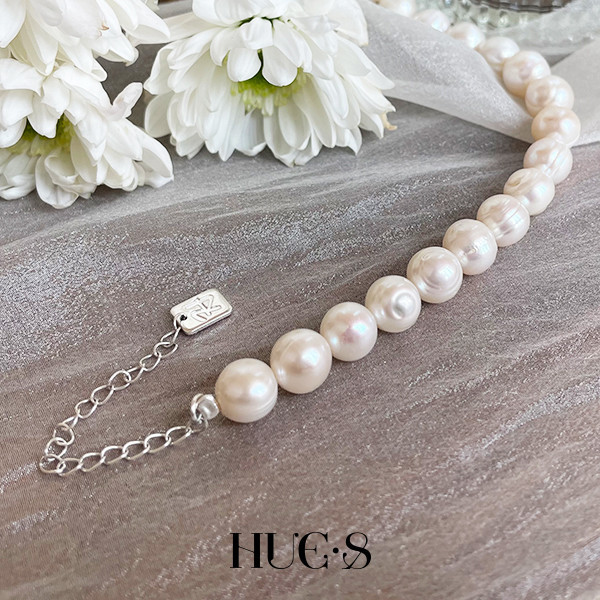 氣質淡水珍珠項鍊 S925純銀 