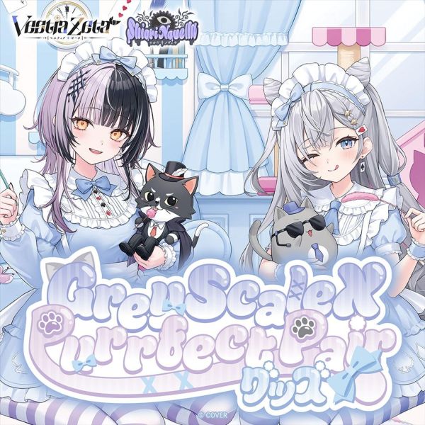 預購 27年03月 Hololive GreyScaleX Purrfect Pair グッズ 