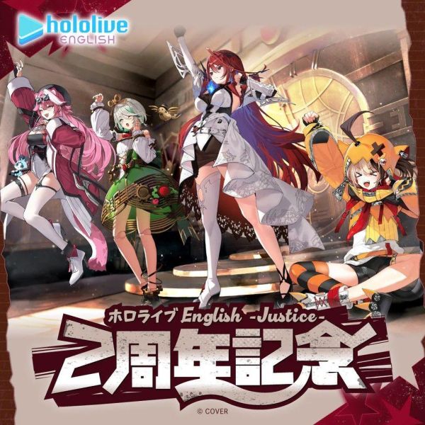 預購 26年12月 Hololive English Justice 2周年記念 ololive English Justice 2周年記念, Hololive Justice 2周年, Justice Anniversary, Hololive English 周邊, Hololive 官方周邊, Justice 周邊, Elizabeth Rose Bloodflame, Elizabeth Rose Bloodflame 周邊, Gigi Murin, Gigi Muri