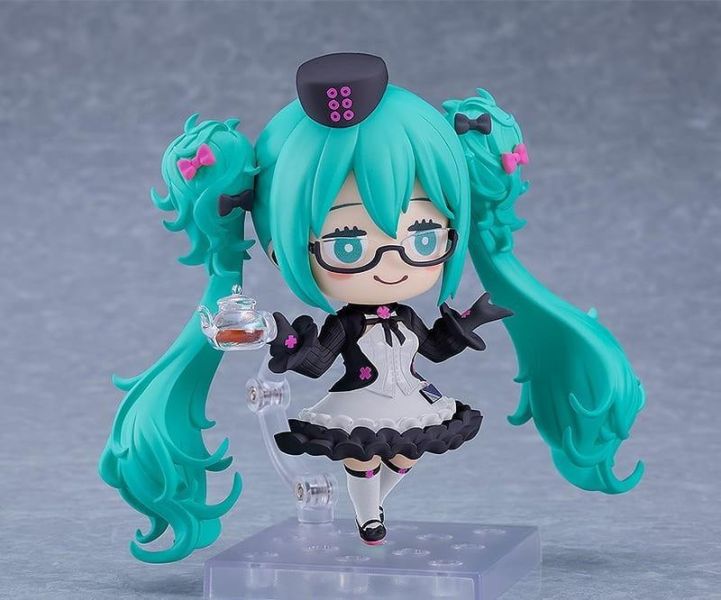 預購 代理版 GSC Q版 黏土人 初音未來 眼鏡×咖啡廳Ver. 音未來、黏土人、Nendoroid、眼鏡初音、咖啡廳初音、Vocaloid模型、Good Smile Company、GSC代理版、Q版公仔、可動模型、動漫周邊、收藏模型、預購模型、初音未來模型、桌面擺件