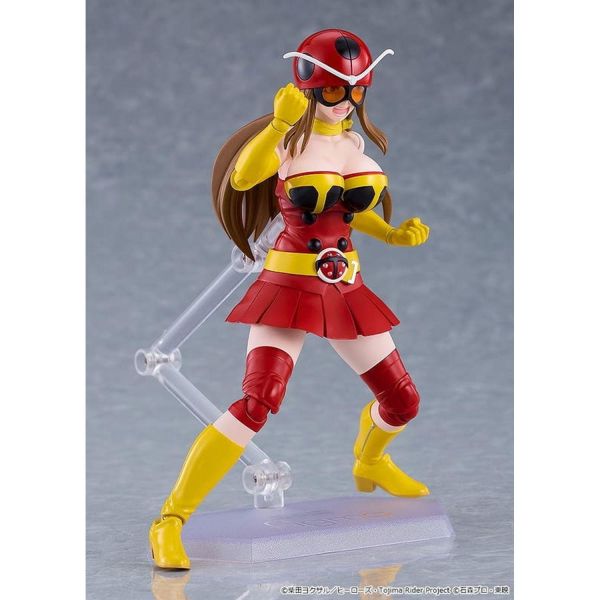預購 代理版 27年05月 figma 東島丹三郎想成為假面騎士 岡田百合子（電波人塔克爾Ver.） 模型,代理模型,GSC 模型,GSC 正版模型,黏土人,玩偶,娃娃,PVC公仔