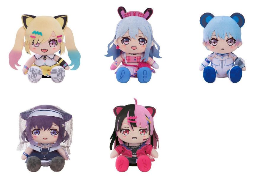 預購 27年01月 代理版 GSC 玩偶 BanG Dream!夢限大MewType 仲町阿拉蕾／宮永野乃花／峰月律／藤都子／千石由乃 模型,代理模型,GSC 模型,GSC 正版模型,黏土人,玩偶,娃娃,PVC公仔