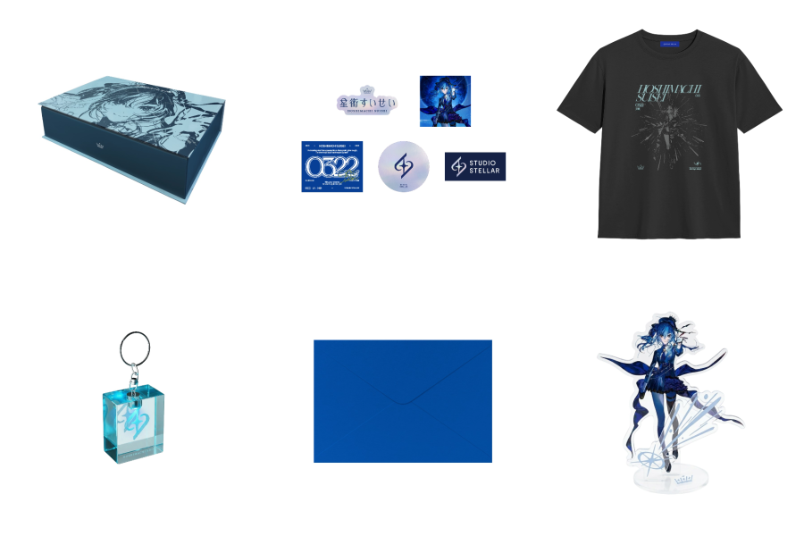 預購 26年08月 Hololive 星街すいせい 8周年 2026生誕記念商品 Hololive, ホロライブ, 官方周邊, VTuber, 限定商品, 預購, 收藏品, 日本商品,