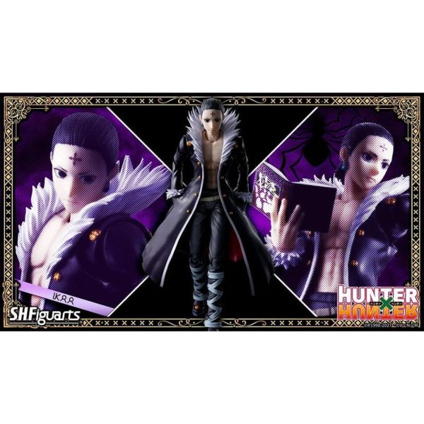 預購 27年2月 代理版 S.H.F SHF HUNTER×HUNTER 獵人 幻影旅團 團長 庫洛洛 S,H,F,SHF,HUNTER,日本代購