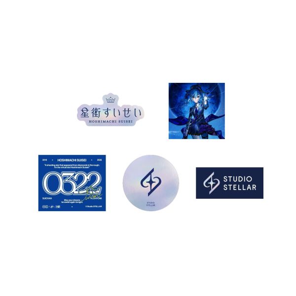 預購 26年08月 Hololive 星街すいせい 8周年 2026生誕記念商品 Hololive, ホロライブ, 官方周邊, VTuber, 限定商品, 預購, 收藏品, 日本商品,