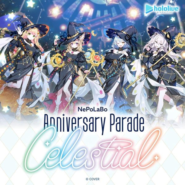 預購 27年02月 Hololive NePoLaBo Anniversary Parade Celestial 五期生周年商品 Hololive,NePoLaBo,五期生,周年商品,Celestial,雪花菈米,桃鈴音音,獅白牡丹,尾丸波爾卡,壓克力立牌,色紙,徽章,日本代購,預購