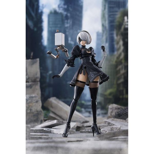 預購 27年07月 代理版 MF figma 尼爾：自動人形 Ver1.1a 2B（寄葉二號B型） MF,figma,尼爾,自動人形,Ver1.1a,2B,寄葉二號B型,小河馬日本代購