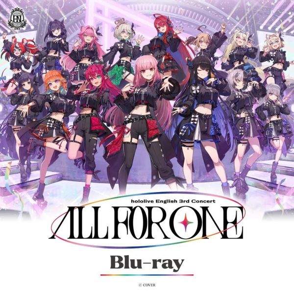 預購 26年10月 Hololive English 3rd Concert All for One Blu ray 演唱會藍光BD Hololive English,Hololive EN,All for One,Blu-ray,演唱會BD,藍光,森美聲,小鳥遊琪亞拉,Gawr Gura,IRyS,Odyssey,VTuber,預購,日本代購