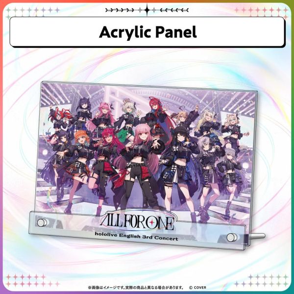 受注販售 Hololive English 3rd Concert All for One 演唱會商品 
