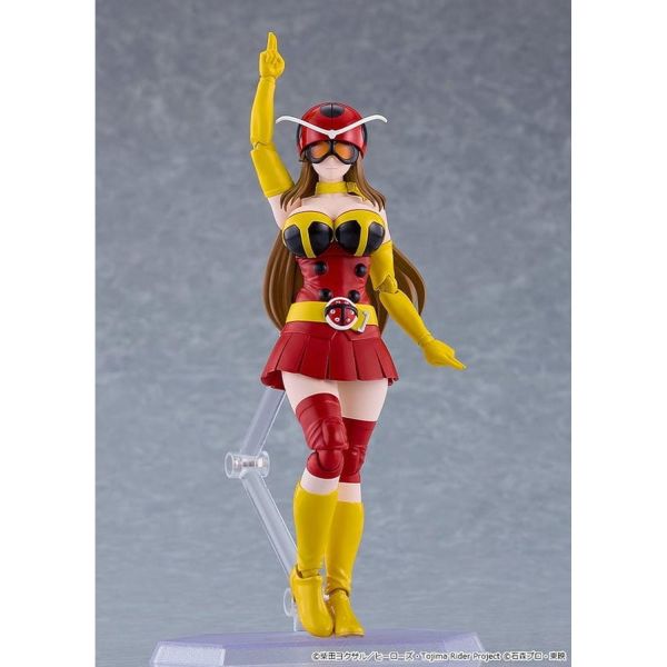 預購 代理版 27年05月 figma 東島丹三郎想成為假面騎士 岡田百合子（電波人塔克爾Ver.） 模型,代理模型,GSC 模型,GSC 正版模型,黏土人,玩偶,娃娃,PVC公仔