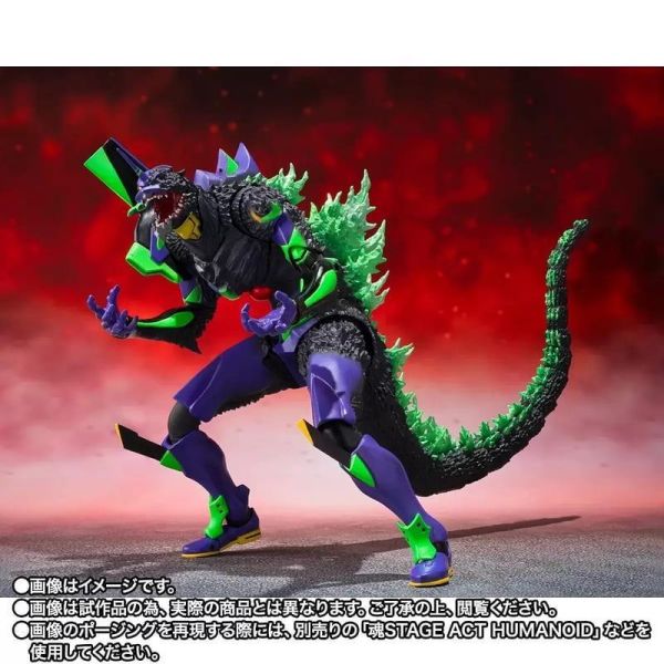 預購 26年12月 代理版 S.H.MonsterArts 哥吉拉對福音戰士 EVANGELION 初號機 G覺醒形態 SHM,S.H.MonsterArts,哥吉拉,福音戰士,EVA,初號機,G覺醒,代理版,萬代,BANDAI,可動模型,哥吉拉對福音戰士,怪獸公仔