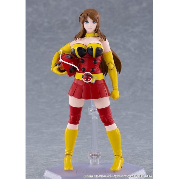 預購 代理版 27年05月 figma 東島丹三郎想成為假面騎士 岡田百合子（電波人塔克爾Ver.） 模型,代理模型,GSC 模型,GSC 正版模型,黏土人,玩偶,娃娃,PVC公仔