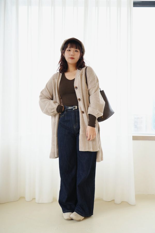 長腿歐膩闊腿褲 長腿歐膩闊腿褲、高腰闊腿褲、秋冬長褲、顯瘦闊腿褲、休閒褲、百搭長褲、女褲、通勤褲、舒適長褲、長腿褲推薦、寬鬆褲、時尚闊腿褲