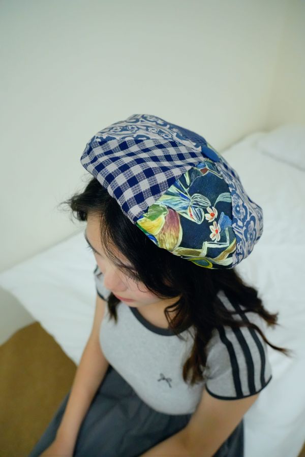 陽光布語  貝蕾帽 貝蕾帽推薦、文青風帽子、手作感帽款、女生百搭帽子、拍照帽子推薦