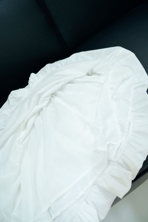 心動花苞系列 花苞裙, 安全褲裙, 黑灰白裙, 百搭裙, 日常裙, 女生裙款, 舒適裙, 內搭安全褲, 氣質裙, 甜美裙