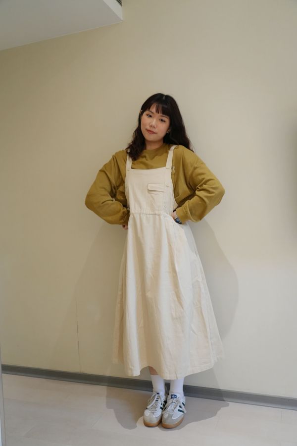 日系工裝吊帶裙 日系工裝吊帶裙、工裝吊帶裙、日系吊帶裙、秋冬女裙、百搭女裙、休閒裙、女吊帶裙、工裝裙、日常裙、通勤裙、寬鬆裙、秋冬百搭裙