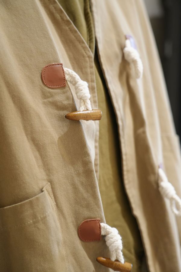 純棉牛角釦外套 純棉牛角釦外套、牛角釦外套、純棉外套、秋冬女外套、百搭外套、休閒外套、女外套、通勤外套、日常外套、秋冬經典外套、復古外套、舒適外套