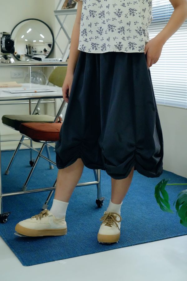 晨霧花瓣裙 花瓣裙、日系長裙、文青風穿搭、森林系穿搭