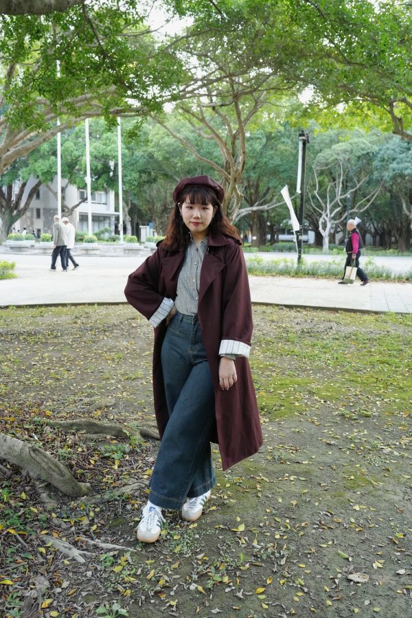 一秒變歐膩長版風衣 長版風衣、韓系風衣、歐膩風穿搭、氣質外套、韓系外套、修身風衣、秋冬外套、百搭外套、韓劇穿搭、時尚女裝