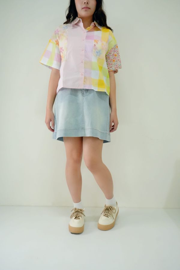 百搭牛仔A字裙 牛仔A字裙、顯瘦短裙推薦、經典牛仔短裙、牛仔A字短裙穿搭、日常休閒短裙、不挑身形裙款、四季百搭下身單品