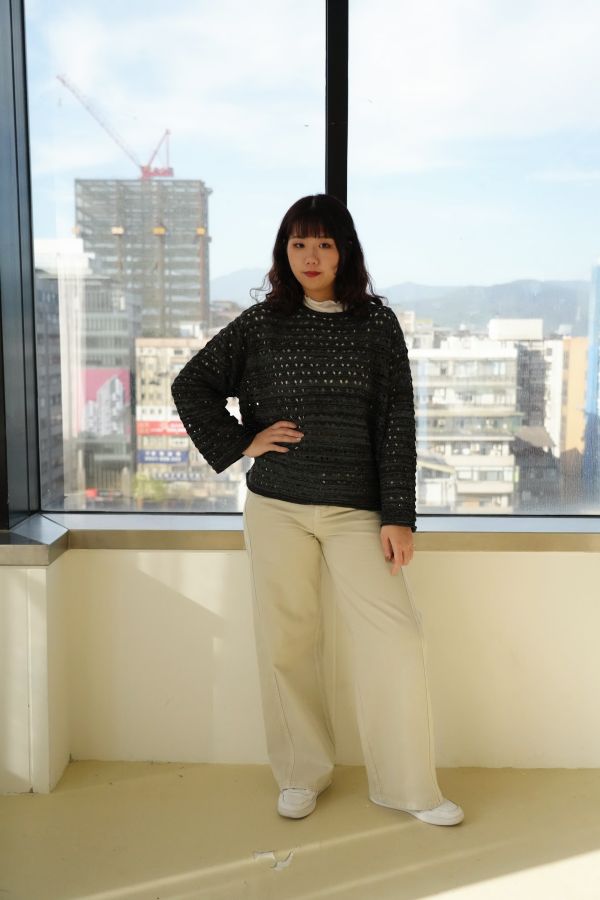 高腰純棉直筒寬褲 高腰純棉寬褲、直筒寬褲、純棉長褲、秋冬女長褲、百搭寬褲、舒適長褲、女褲、通勤長褲、休閒寬褲、長褲推薦、基本款長褲、秋冬穿搭褲