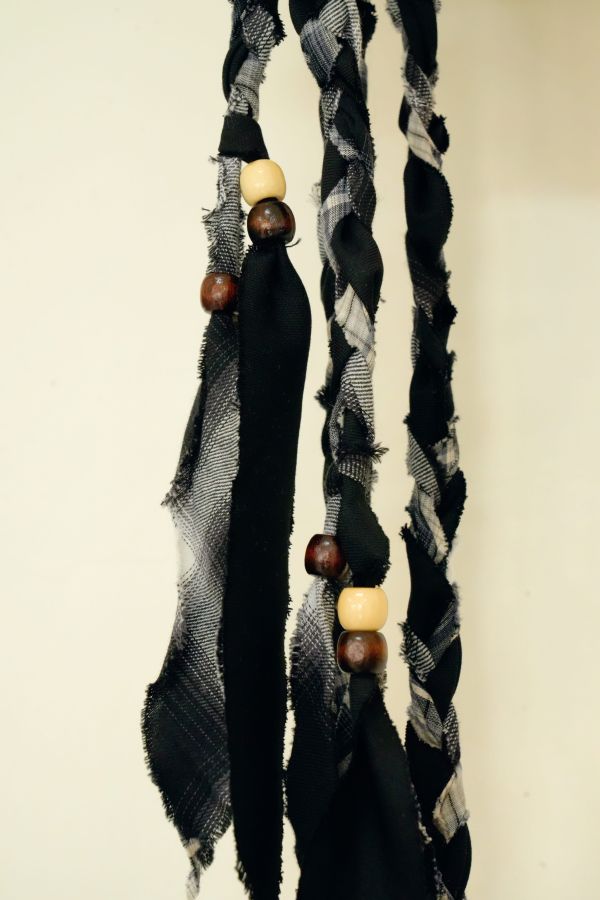 布織拼格腰鏈 布織腰鏈, 拼格腰鏈, 時尚腰鏈, 百搭腰鏈, 潮流配飾, 裝飾腰鏈, 女生腰鏈, 層次感配件, 腰部造型, 日常搭配腰鏈