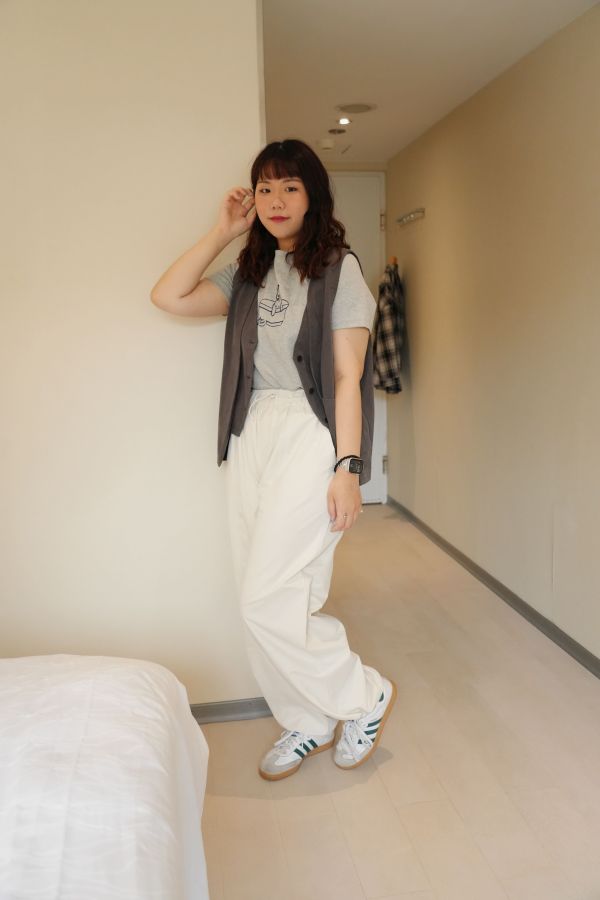 質感抽繩工裝褲 工裝褲、抽繩褲、蜜桃絨長褲、日系休閒褲、舒適長褲、百搭褲款、女裝長褲、日系穿搭、街頭休閒褲、親膚長褲