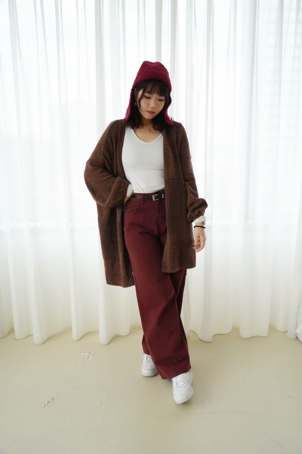 長腿歐膩闊腿褲 長腿歐膩闊腿褲、高腰闊腿褲、秋冬長褲、顯瘦闊腿褲、休閒褲、百搭長褲、女褲、通勤褲、舒適長褲、長腿褲推薦、寬鬆褲、時尚闊腿褲