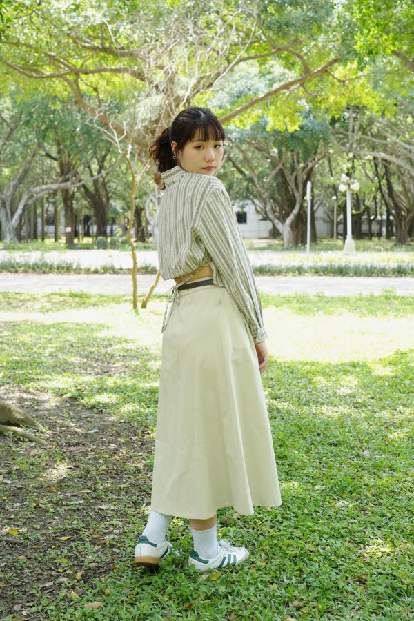 日系瘦瘦A字裙 日系A字裙、瘦瘦裙、顯瘦半身裙、秋冬半身裙、百搭裙、日系裙、女裙、甜美裙、文青裙、通勤裙、休閒裙、長裙