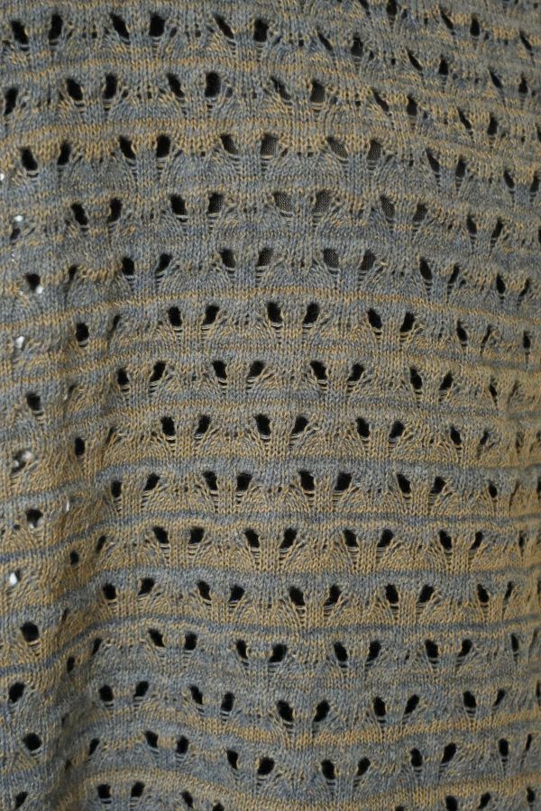 混織洞洞設計上衣 洞洞上衣、混織針織、羊毛混紡上衣、日系針織、透氣上衣、設計款上衣、針織長袖、休閒上衣、層次穿搭、秋冬針織