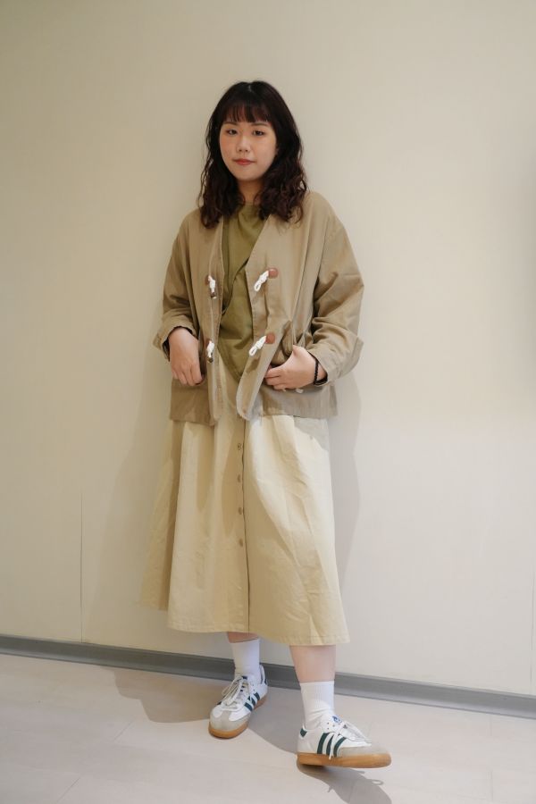 純棉牛角釦外套 純棉牛角釦外套、牛角釦外套、純棉外套、秋冬女外套、百搭外套、休閒外套、女外套、通勤外套、日常外套、秋冬經典外套、復古外套、舒適外套