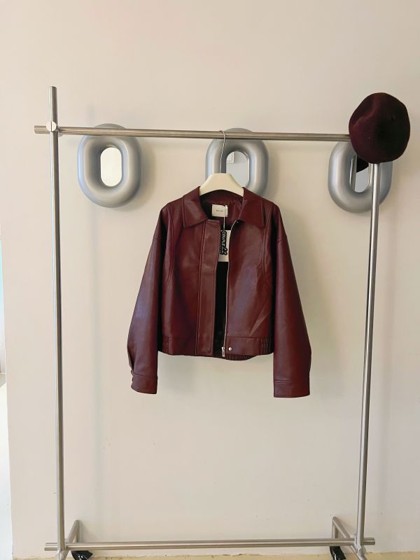 帥氣逼人限量款皮衣外套 PU皮衣外套、限量款皮衣、帥氣皮衣、機車風外套、潮流皮衣、日系皮衣、女裝外套、街頭外套、皮革外套、酷帥外套