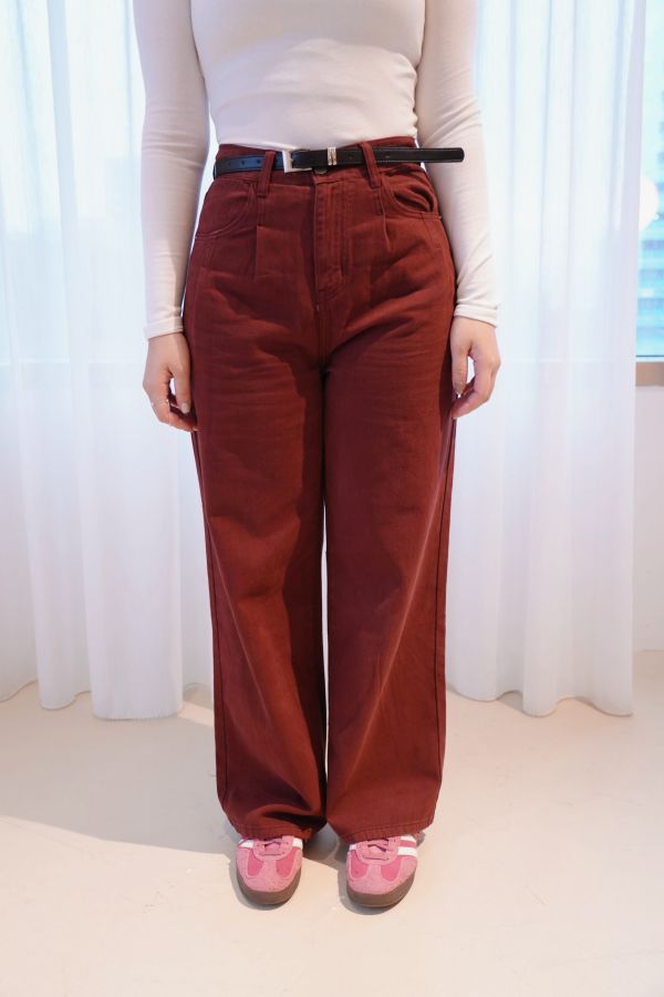 長腿歐膩闊腿褲 長腿歐膩闊腿褲、高腰闊腿褲、秋冬長褲、顯瘦闊腿褲、休閒褲、百搭長褲、女褲、通勤褲、舒適長褲、長腿褲推薦、寬鬆褲、時尚闊腿褲